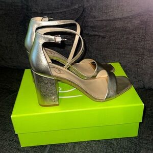 ❗️NWT❗️ Sam Edelman Daniella Block Heel Gold